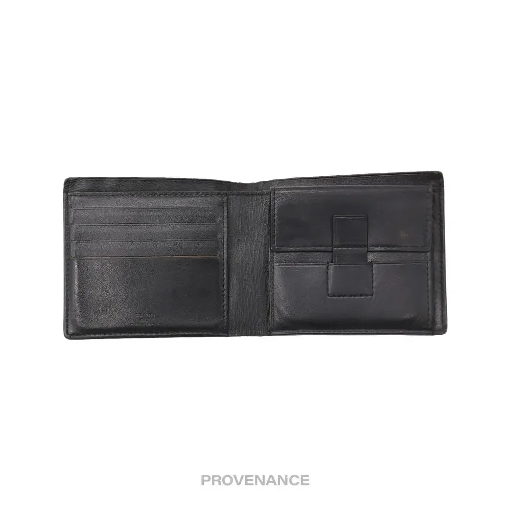 🔴 Goyard Florentin Bifold Wallet - Black Goyardine